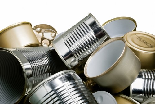 Risk assessor reviewing paperwork at an office clearance site